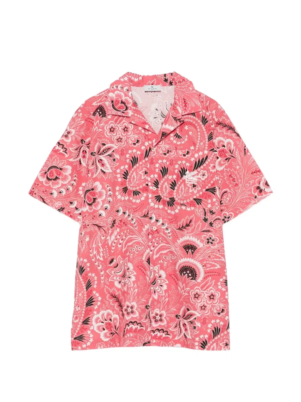 Рубашка с узором пейсли ETRO KIDS, розовый
