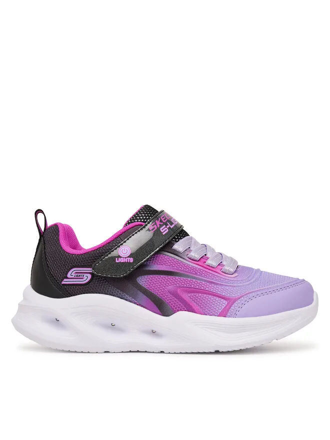 Skechers Кроссовки Sola Glow 303713L/BKMT фиолетовые
