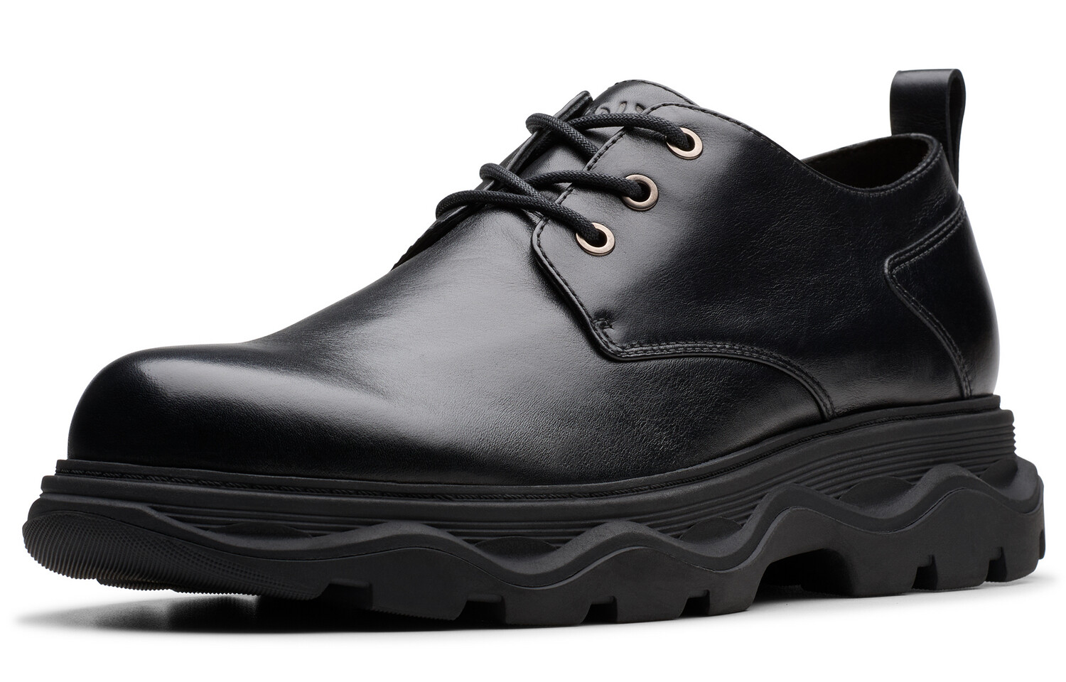 Мужские туфли Clarks Men's Casual Shoes Men Low-Top Black — фото 2
