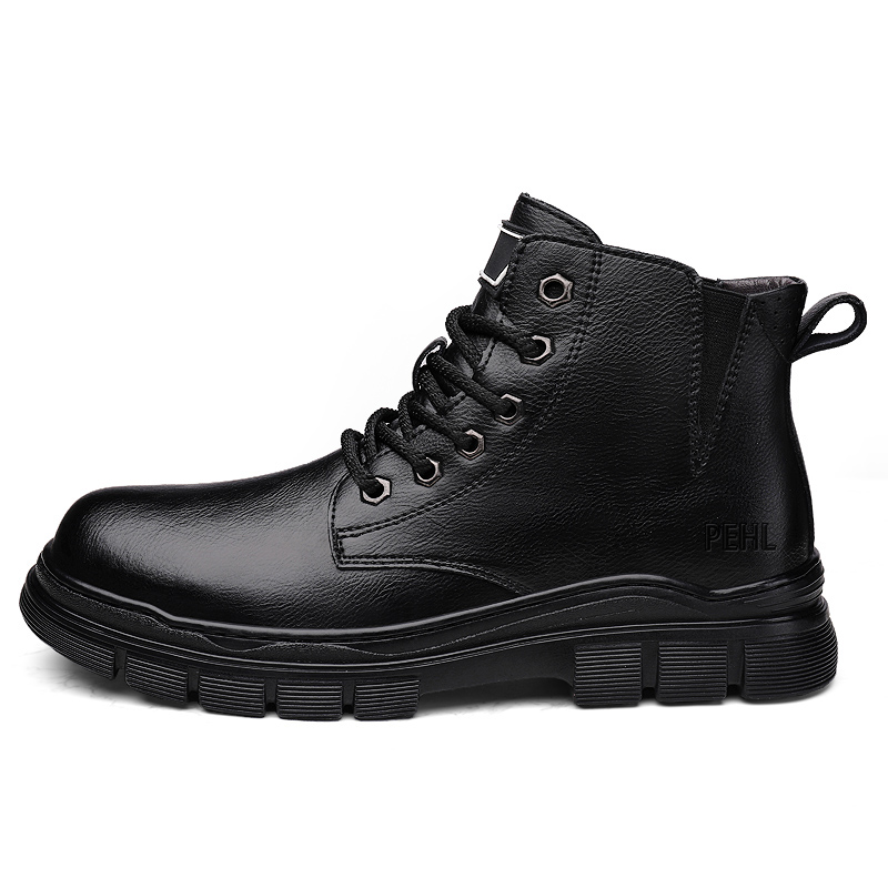 

Короткие мужские ботинки Martin из натуральной кожи PEHL, Black