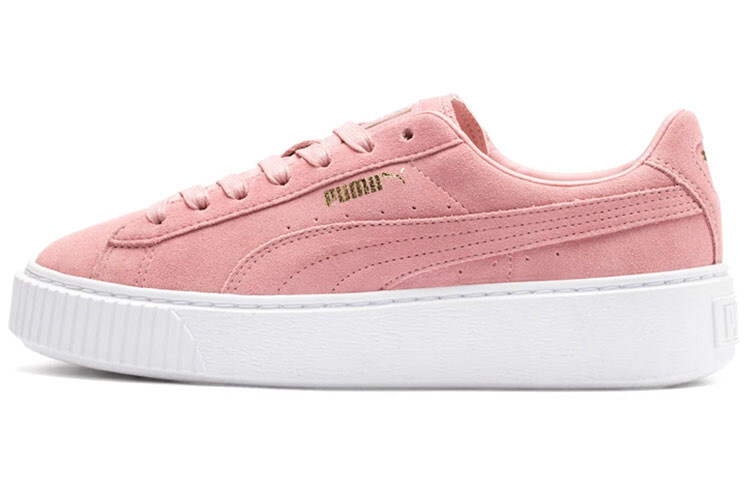 

Кроссовки PUMA Suede Platform 'Pink White' Women's