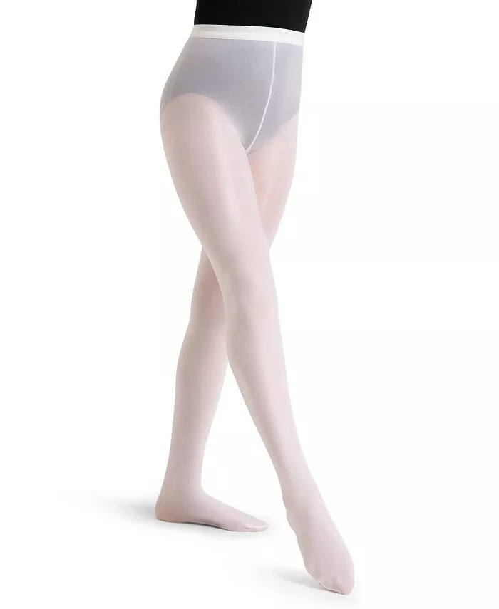 

Ультра блестящие колготки для девочек Capezio, белый