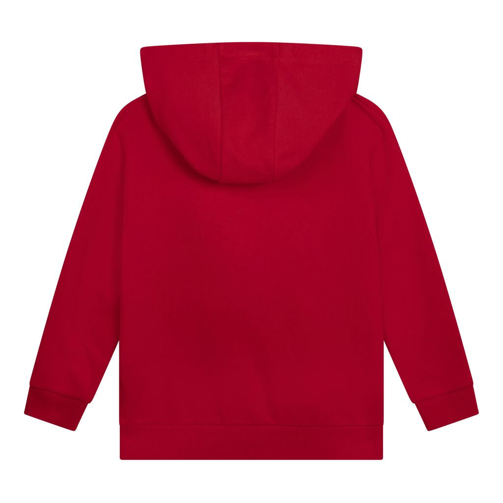 

Красная толстовка с капюшоном Little Marc Jacobs, красный