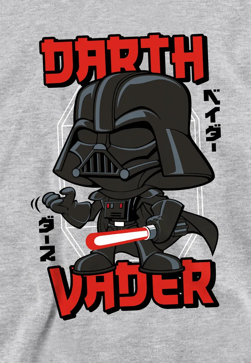 Детский худи Darth Vader Disney, серый — фото 2