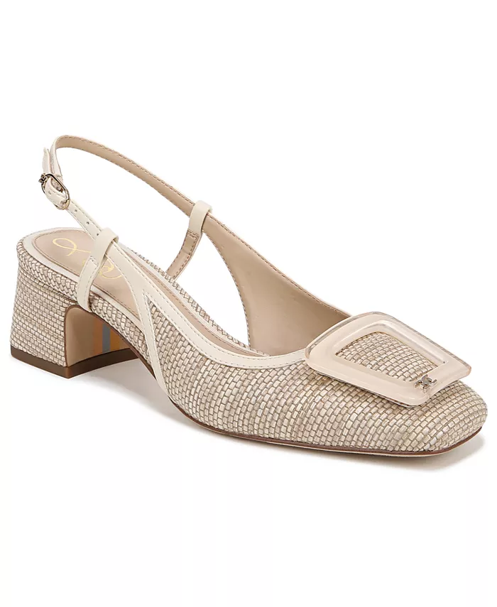 Женские босоножки Tracie на блочном каблуке с ремешком и пряжкой Sam Edelman, коричневый/бежевый