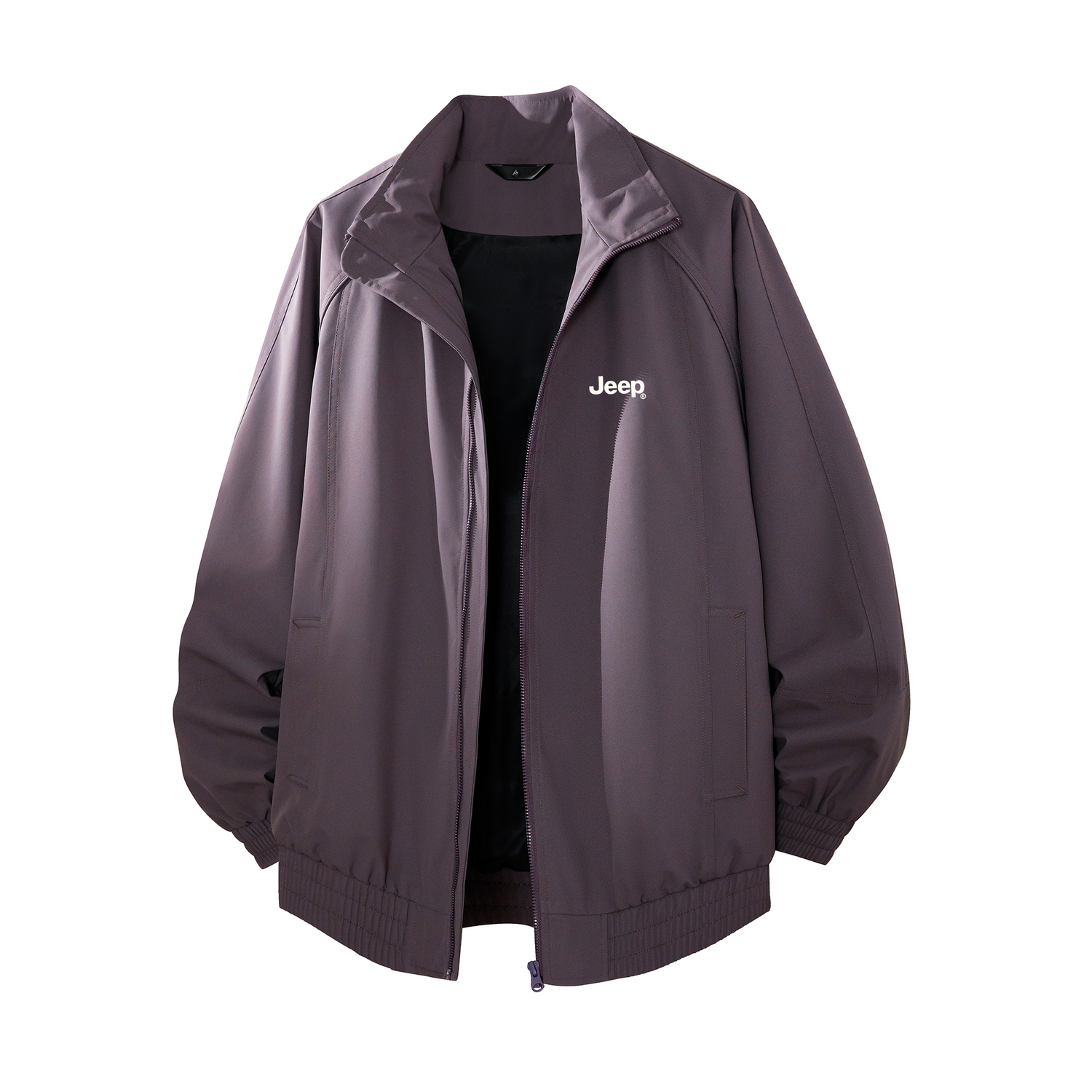 

Куртка Unisex Stand Collar Moderate Others Jeep, wilderness фиолетовый