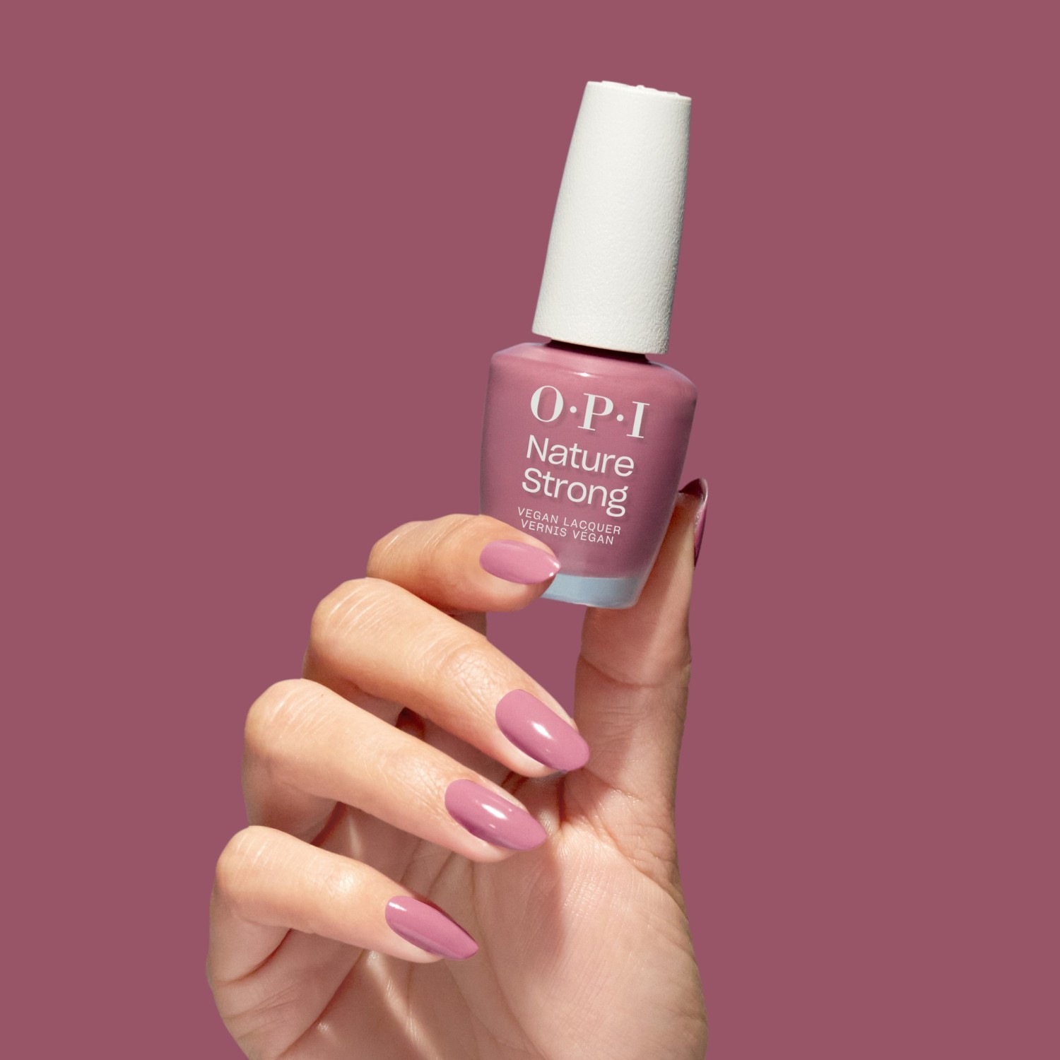 Лак для ногтей nature strong vegan Opi, nat009 - nat - knowledge is flower, объем 15 мл — фото 4