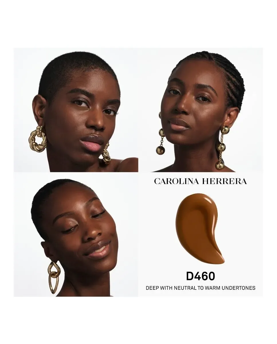 Тональная основа Nude Couture Triple Moisture Serum от Carolina Herrera, D460 — фото 4