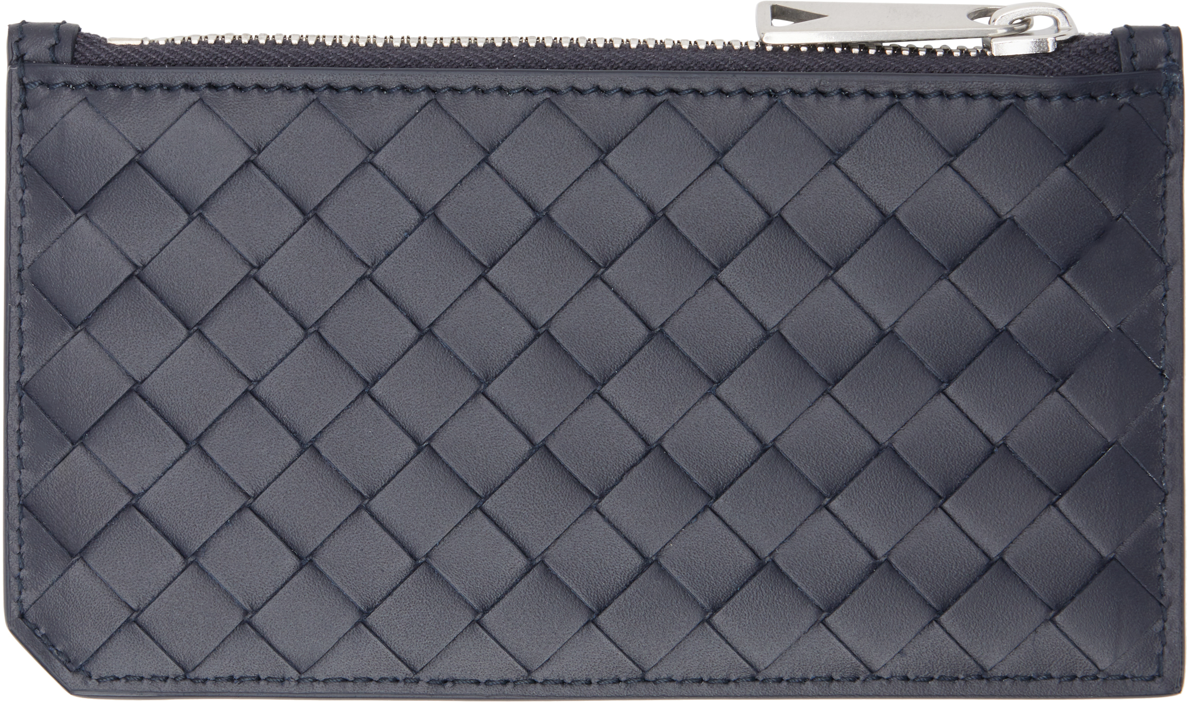 

Визитница Intrecciato Piccolo на молнии Bottega Veneta