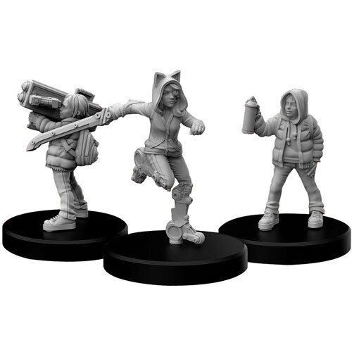 

Ролевая игра Monster Fight Club Cyberpunk Red RPG: Miniatures - Generation Red B