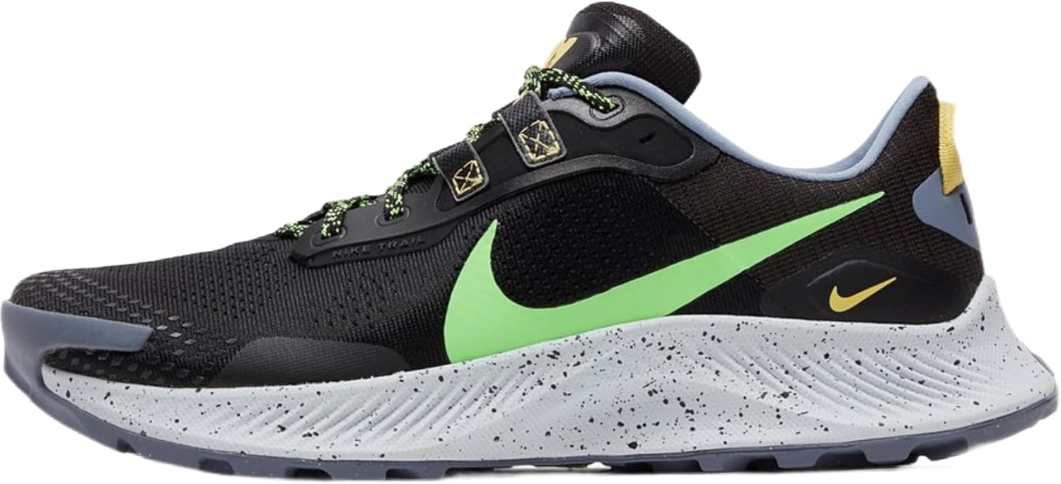 

Nike мужские кроссовки для бега, Black Green Strike Asken Slate 004
