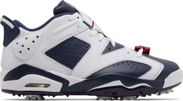 

Кроссовки Air Jordan 6 Retro Low Golf 'Olympic', синий, Серый;синий, Кроссовки Air Jordan 6 Retro Low Golf 'Olympic', синий
