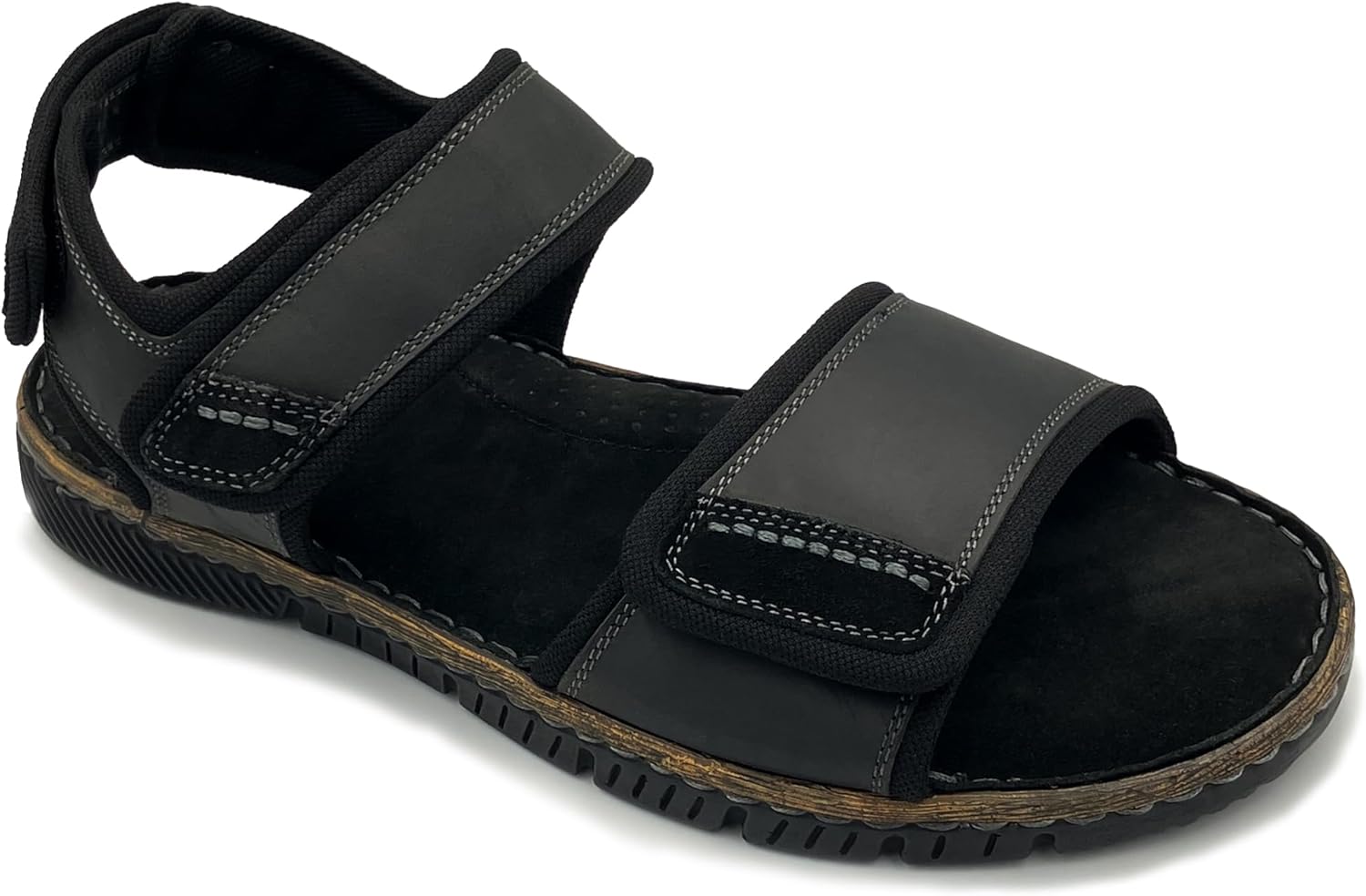 

Мужские сандалии Rockport Jasper Quarter Strap, черный