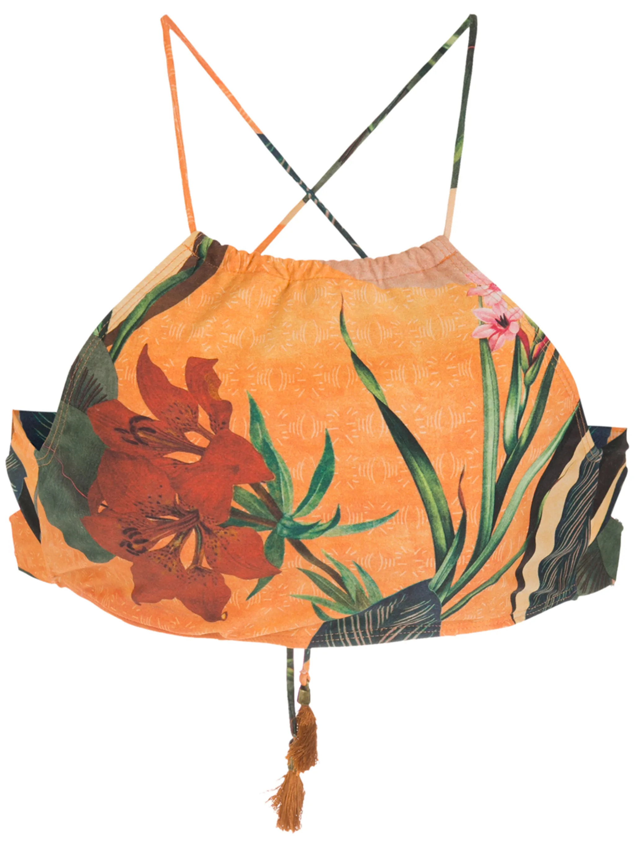 

Бикини Ilana с вырезом халтер Lygia & Nanny, оранжевый