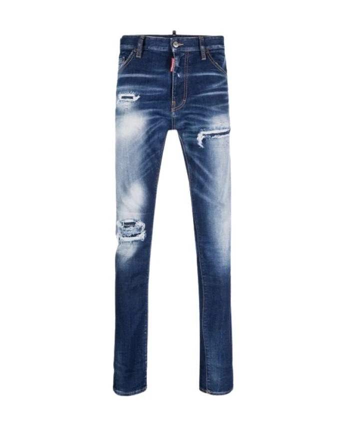 

Брюки с 5 карманами Dsquared2, синий