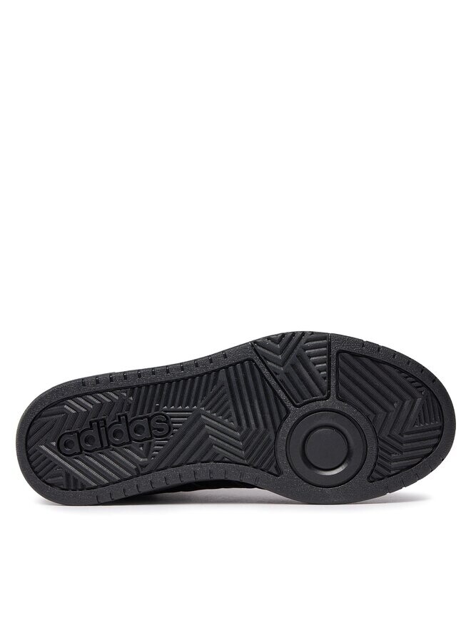 Кроссовки Hoops 3.0 Mid adidas, черный — фото 4