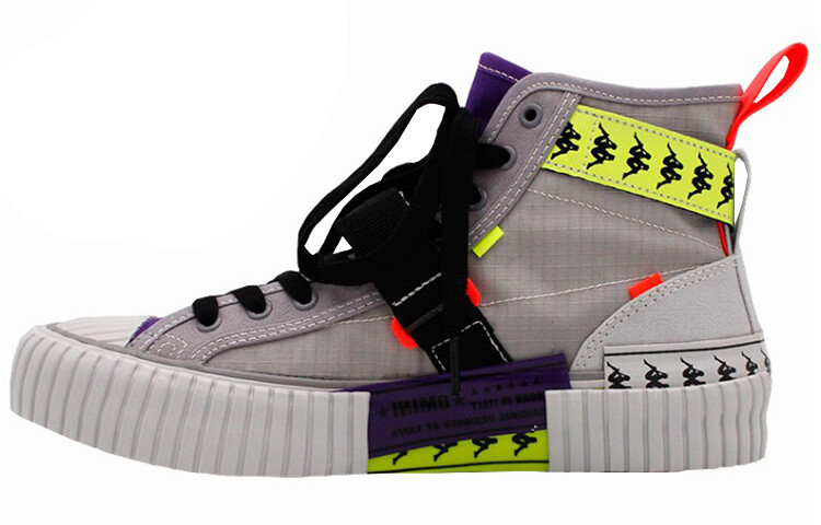 

Кеды Kappa Canvas Shoes Unisex High-Top Gray