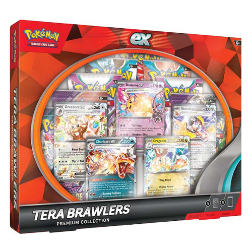 

Карточная игра Pokemon Tcg: Tera Brawlers Premium Collection
