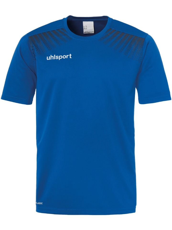 

Футболка спортивная Goal Polyester Training T-Shirt синего цвета uhlsport, Синий, Футболка спортивная Goal Polyester Training T-Shirt синего цвета uhlsport