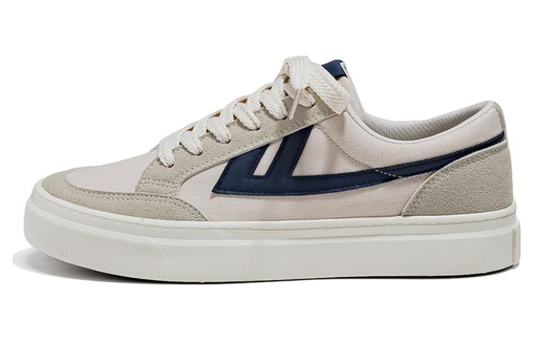 

WARRIOR Мужские низкие скейтбордские кроссовки бежево-голубые, цвет Beige Blue