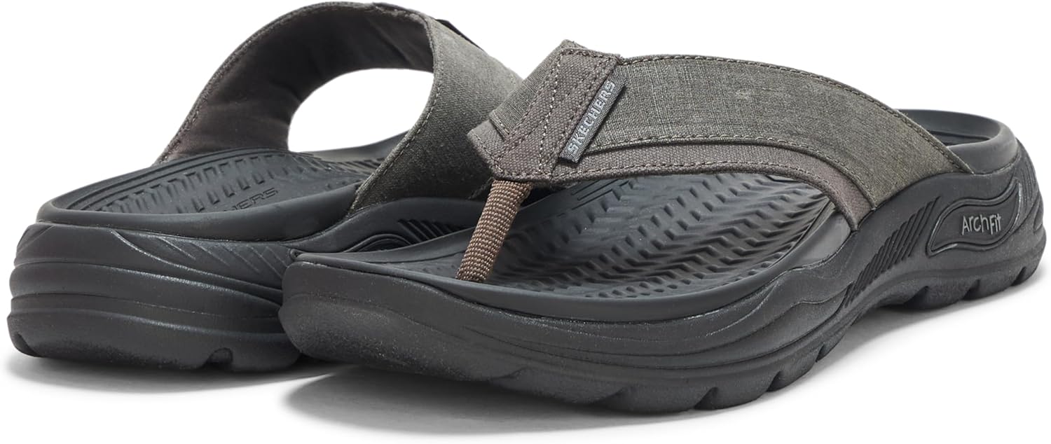 Мужские кроссовки Skechers Arch Fit Motley Sd - Rigel, Bkcc — фото 3