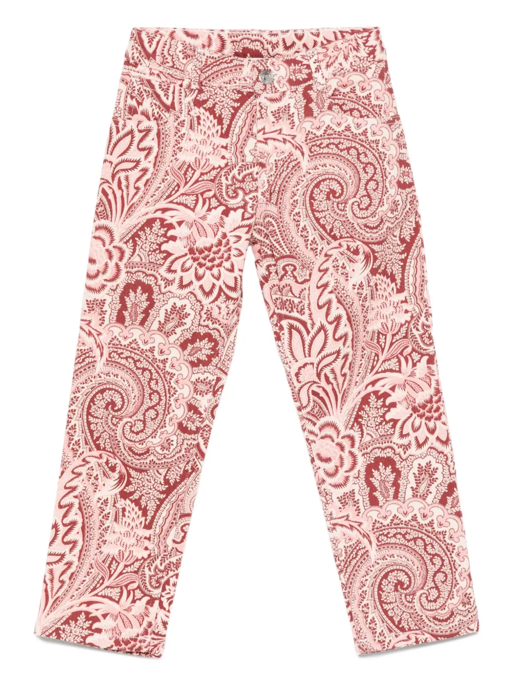 

Брюки с принтом пейсли ETRO KIDS, розовый