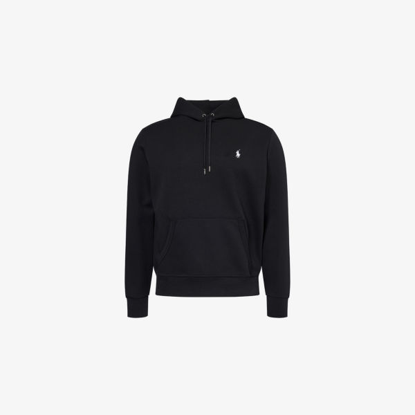 

Худи из стрейч-хлопка с технологичной вязкой и вышитым логотипом Polo Ralph Lauren, черный