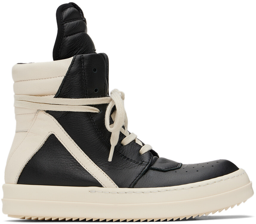 

Детские черно-белые кроссовки Geobasket Rick Owens