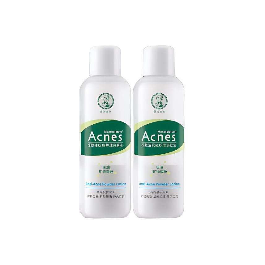 

Лосьон Lofezhi против акне и для контроля жирности, увлажняющий и успокаивающий, 150г/150г*2 Mentholatum