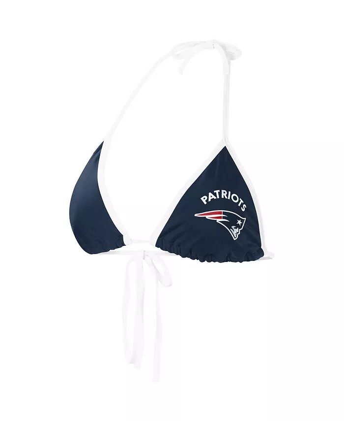 

Женский темно-синий New England Patriots Perfect Match бикини-топ G-III 4Her by Carl Banks