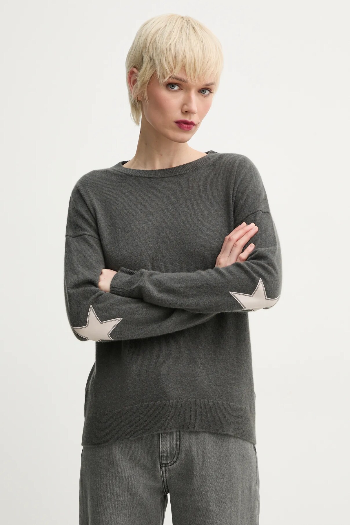 

Кашемировый свитер Zadig&Voltaire, серый