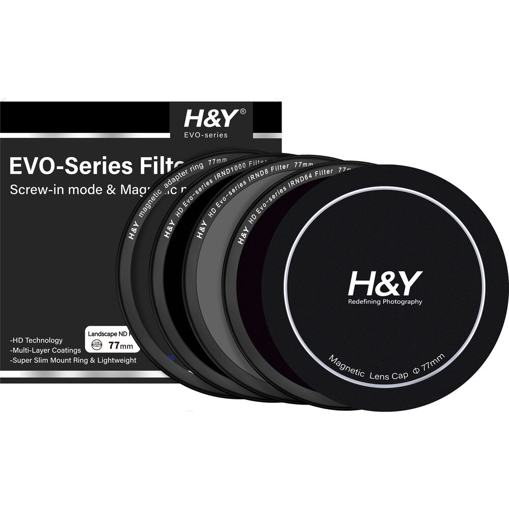 

Набор фильтров H&Y Filters HD EVO-Series Landscape ND Filter Kit (77mm) ENK77