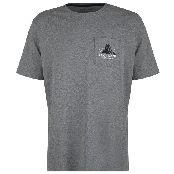 

Футболка Chouinard crest pocket responsibili-tee - t-shirt Patagonia, Gravel Heather