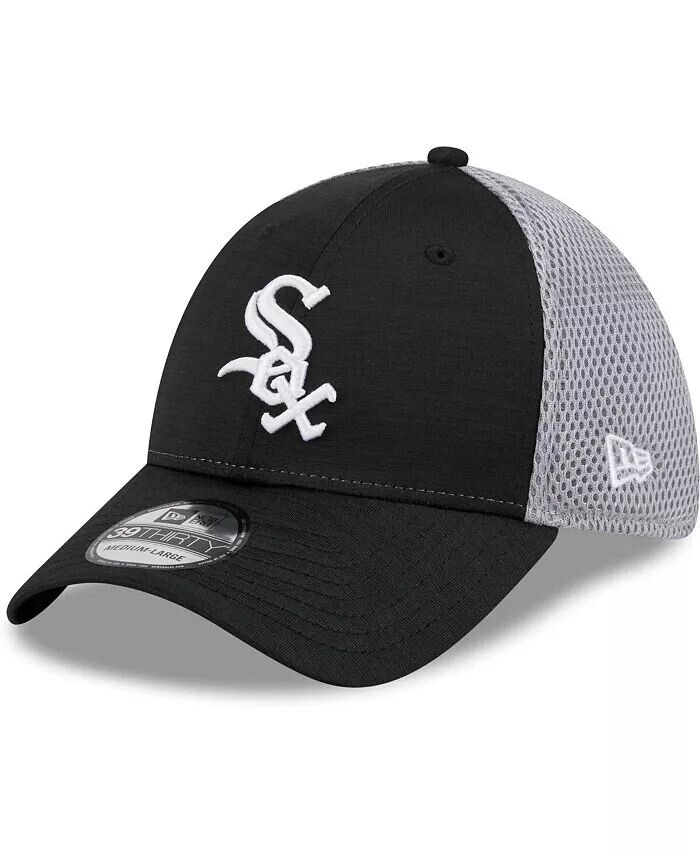 

Мужская черная кепка Chicago White Sox Neo 39THIRTY Flex Hat New Era, черный