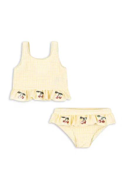 Купальник двучастный Etta Bikini Konges Sløjd, желтый