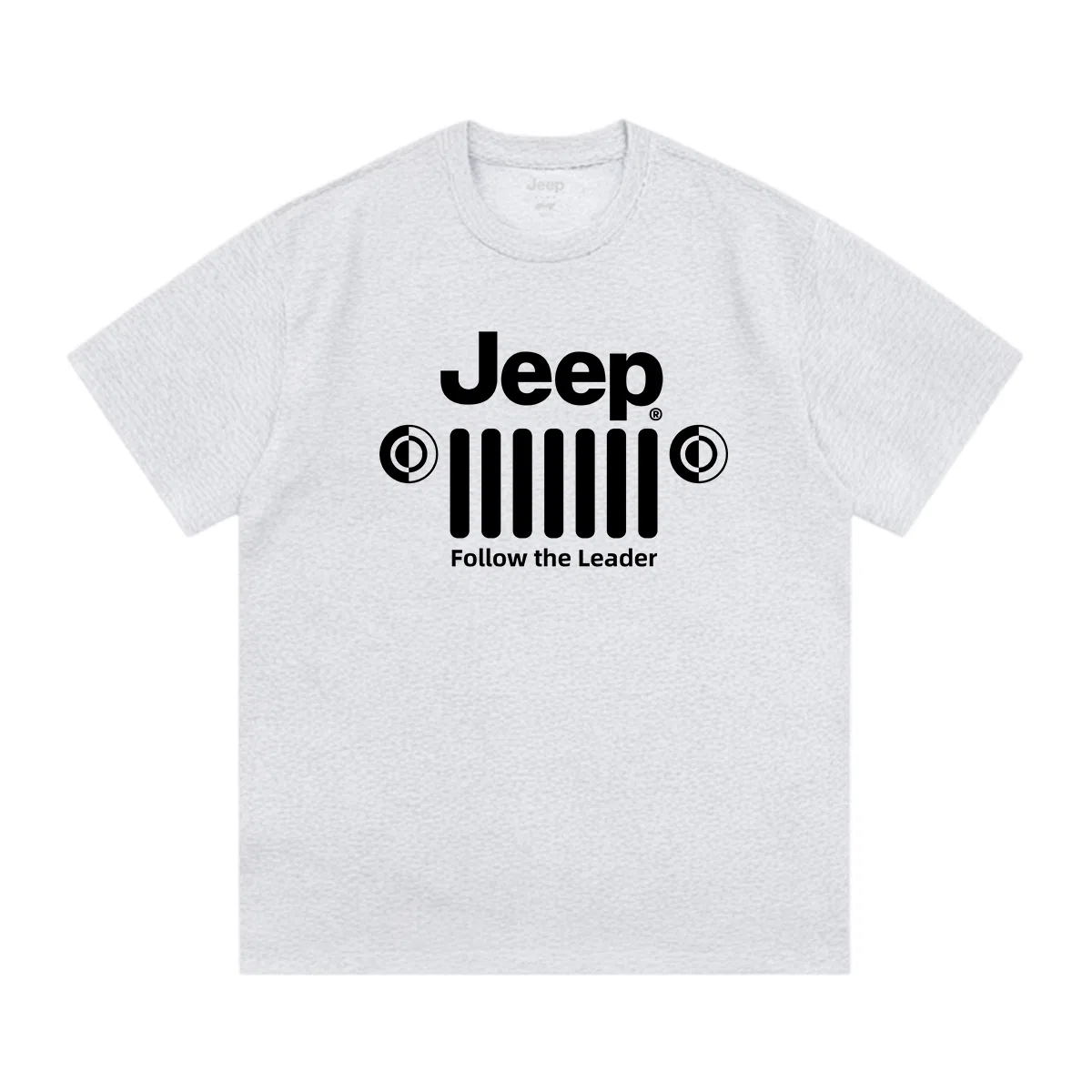 Футболка хлопковая Jeep Grade School Crew Neck Heather Gray