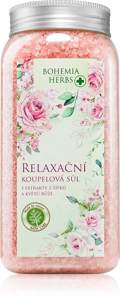 

Соль для ванн с экстрактом розы Bohemia Herbs Bohemia Gifts & Cosmetics, 900 гр