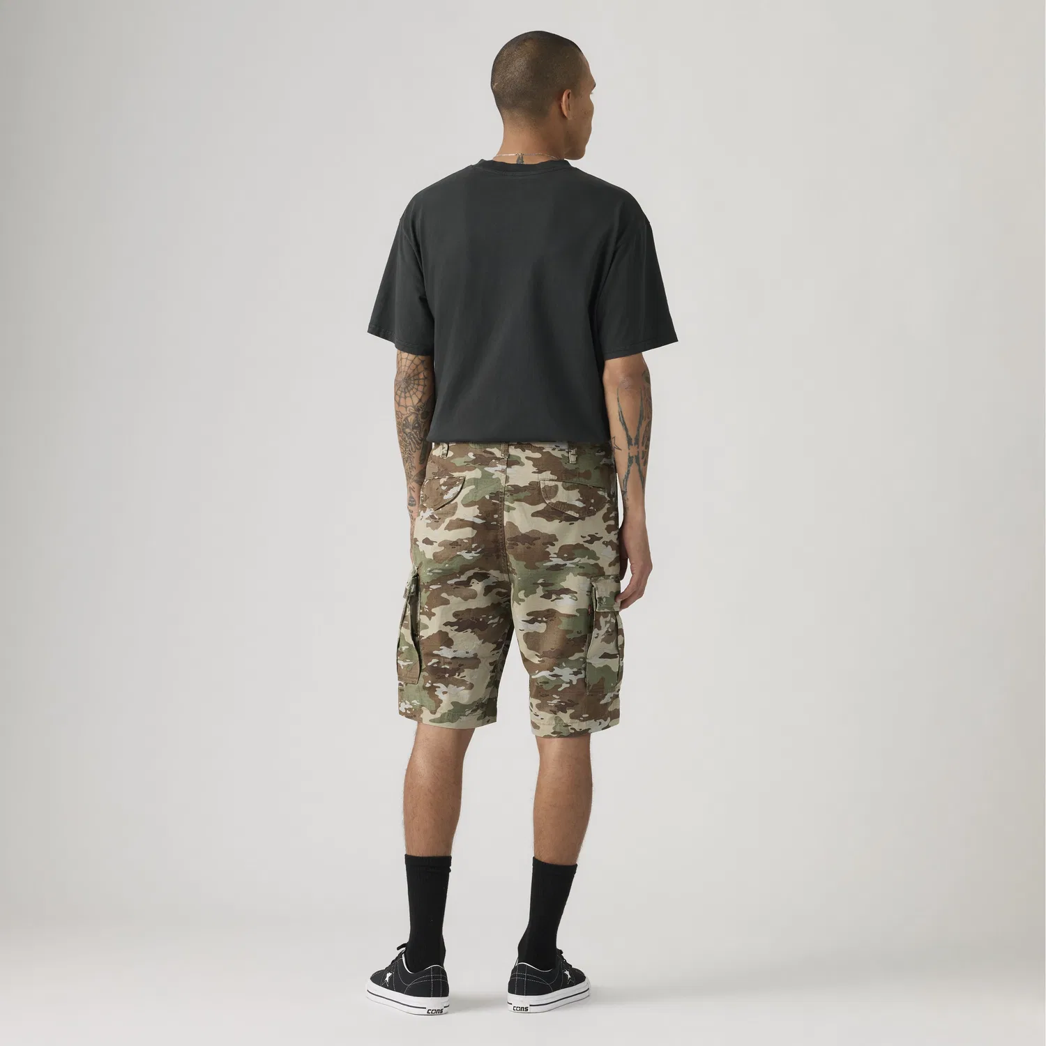 Легкие мужские шорты Carrier Cargo 9 дюймов Levi's, Green — фото 3