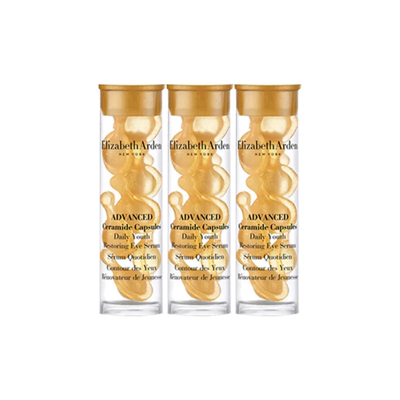 Сыворотка Elizabeth Arden — Гель-капсулы для глаз YILISHABAIYADUN Golden Gel с церамидами, антивозрастные, 1.2 мл