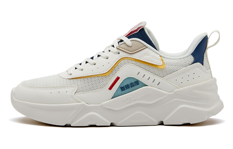 

Кроссовки 361° Lifestyle Shoes Men Low-top White/Royal Blue, синий