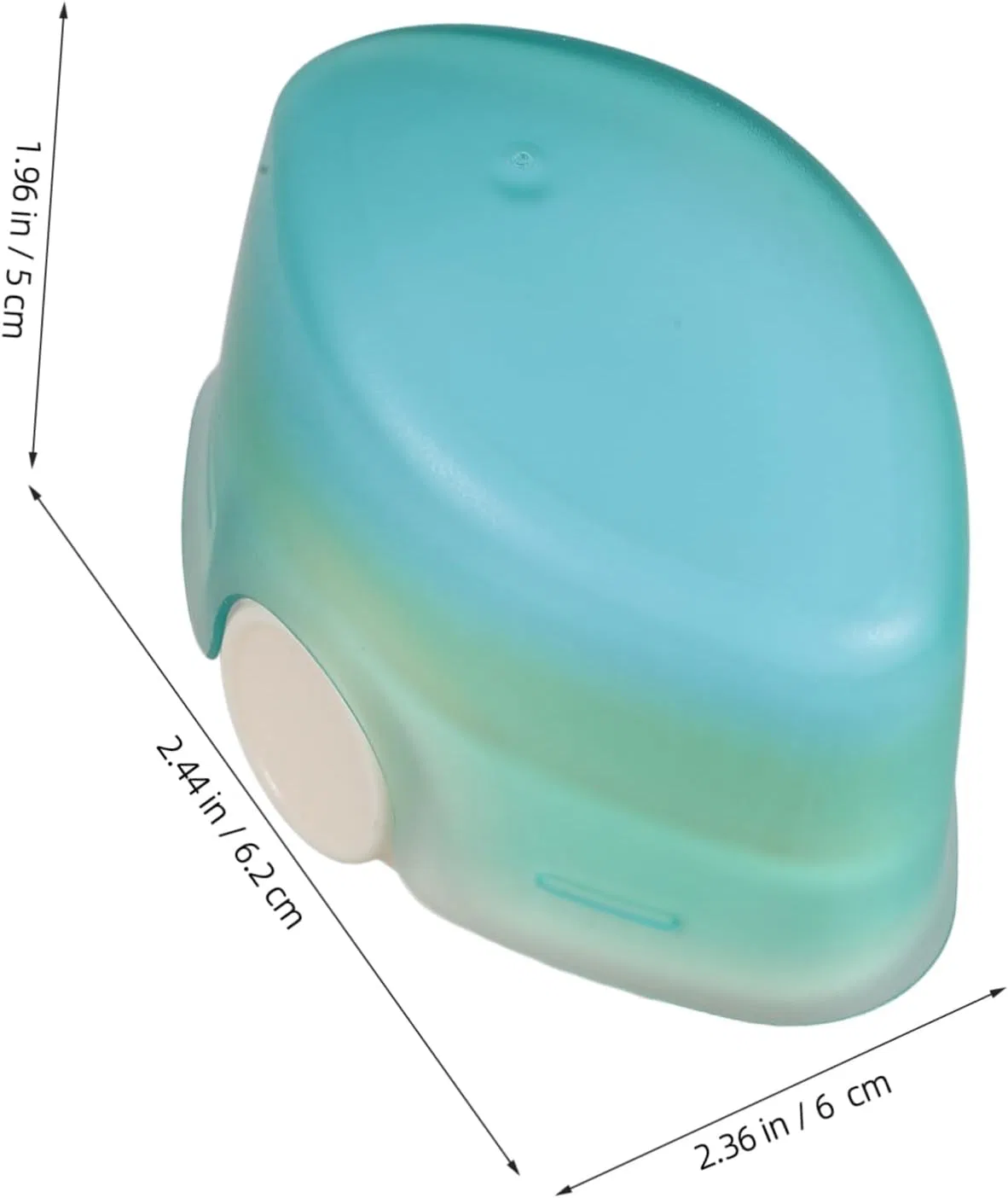 Кисть для лица Sunscreen Applicator Laladefiee голубая — фото 2