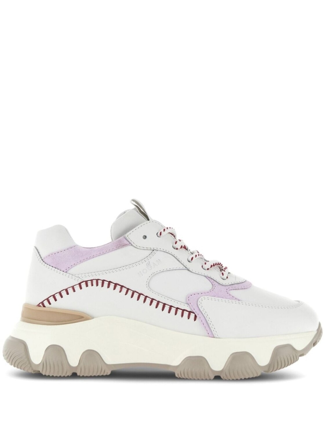 

Кроссовки Hogan Hyperactive, белый/светло-фиолетовый