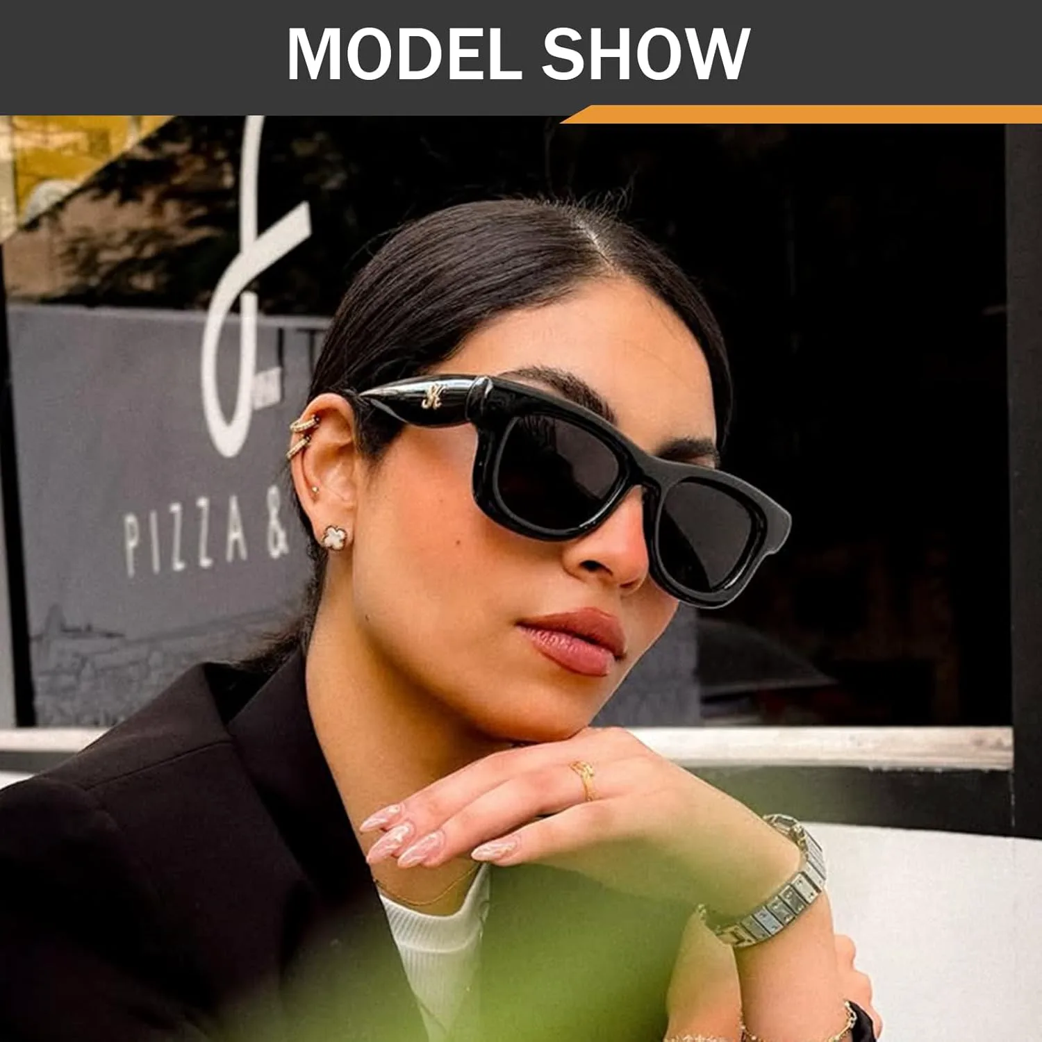 

Поляризованные ретро-солнцезащитные очки овальной формы для женщин и мужчин, модные массивные круглые, цветная оправа TR90, очки в стиле 80-х TIGA VINTA, 3