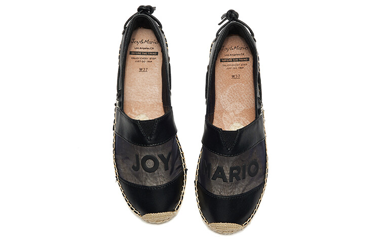 Туфли женские повседневные Women's Casual Shoes Women's Black Joy&Mario — фото 2