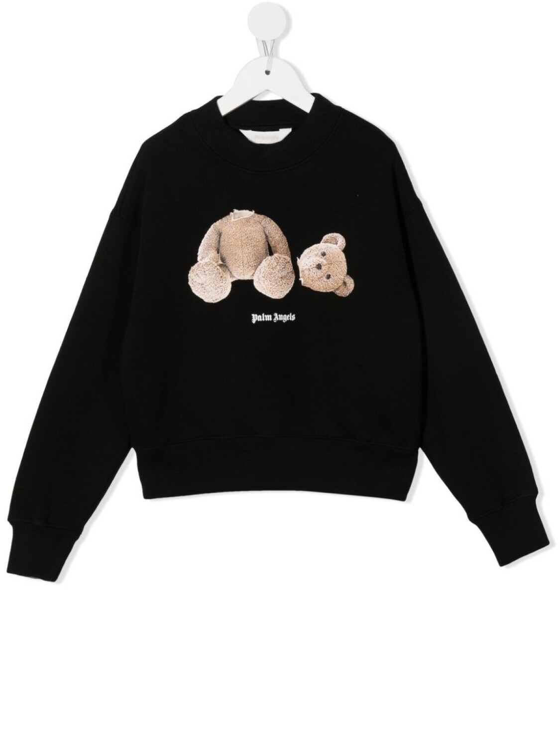 

Palm Angels Kids толстовка с принтом Teddy Bear, черный