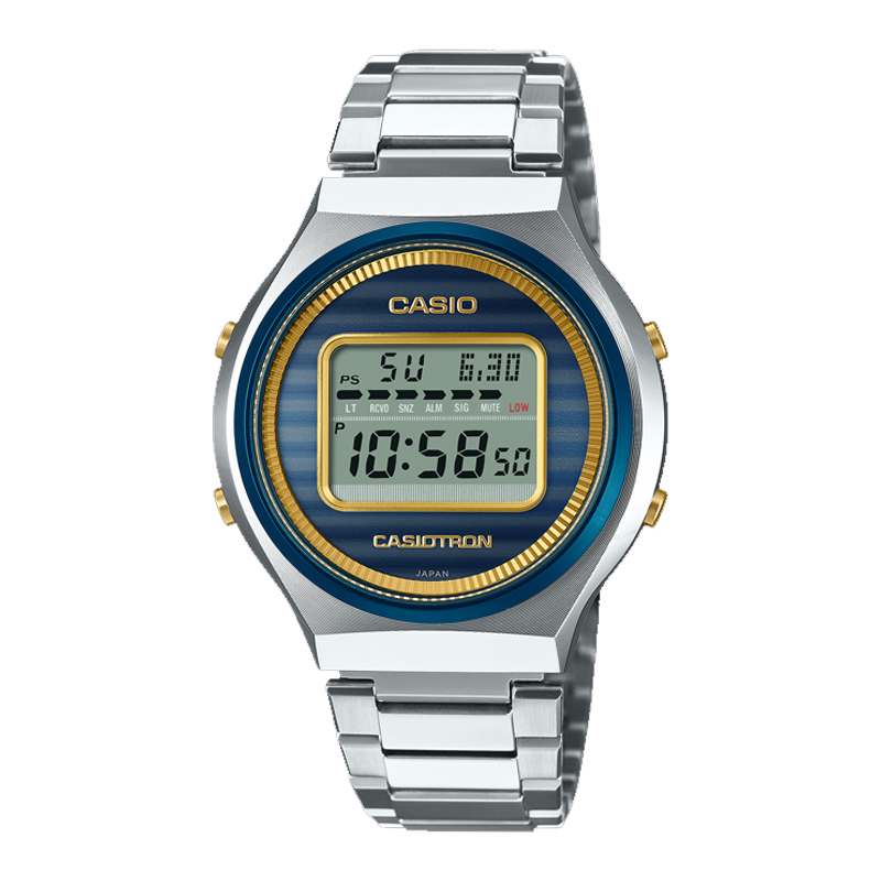

Унисекс синие часы TRN-50SS-2A CASIO