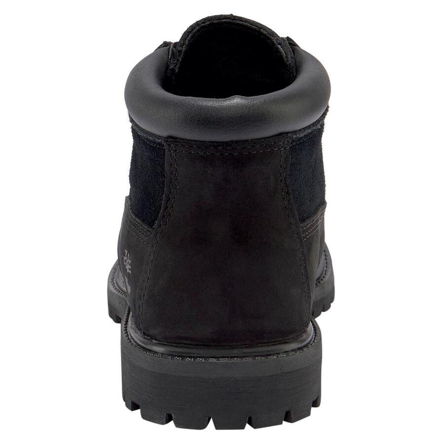 Женские ботинки Timberland Nellie Chukka из водонепроницаемого нубука, чёрные — фото 3