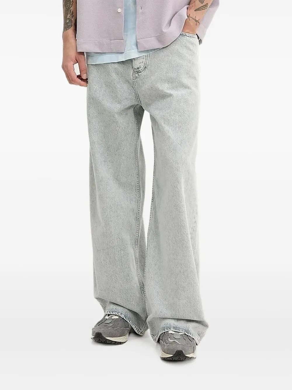 

Джинсы с фирменными шлевками HUGO, синий