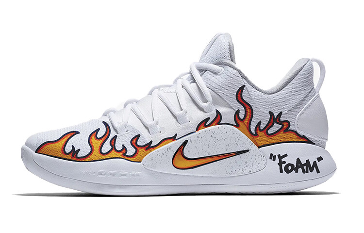 

Баскетбольные кроссовки Hyperdunk X мужские с низким верхом, белые/желтые Nike