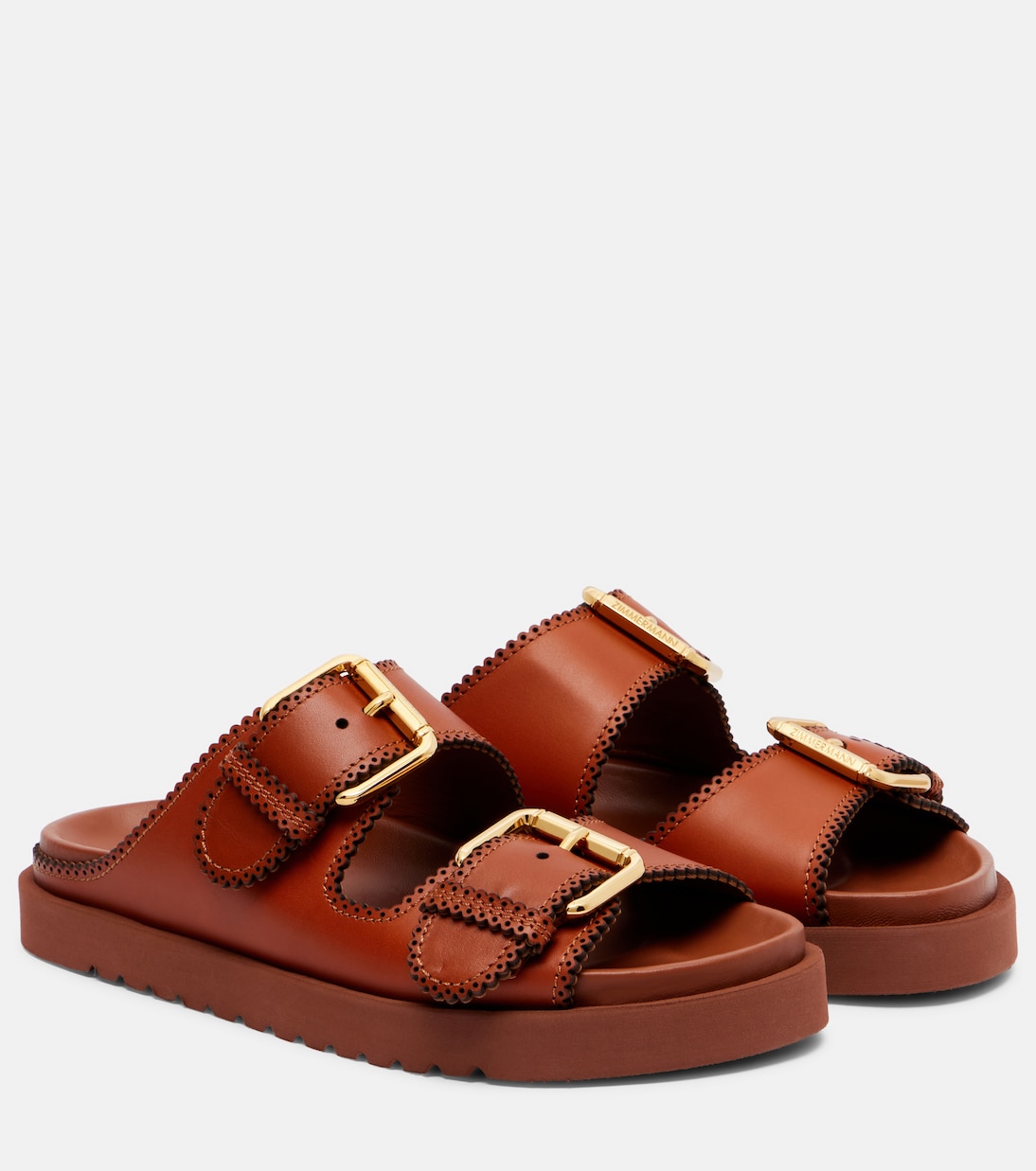 Кожаные сандалии Goldie Zimmermann, Pecan